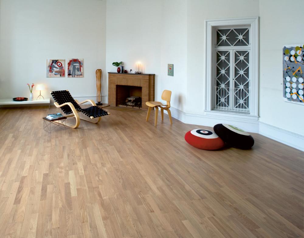 14 x 129mm Oak Nordic Harmony, ultramatt lacquered | 2-strip flooring