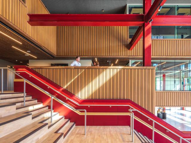 Tony Parker Academy Gymnasium with sports floors from Junckers