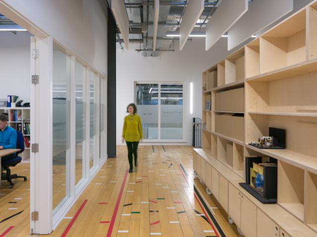 Hardwood basketball court installed by Junckers at the FIBA Eurobasket 2022