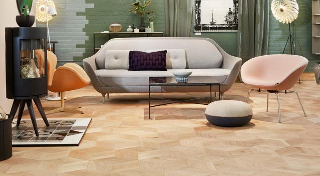 Patterned Flooring - Hexparket By Carpenter Cph & Hartmann